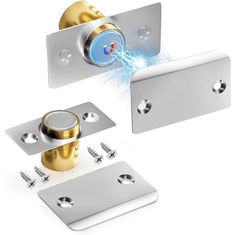 Furniture Hardware Fitting - 2 STUKS Onzichtbare magnetische deurstopper Verstelbare
