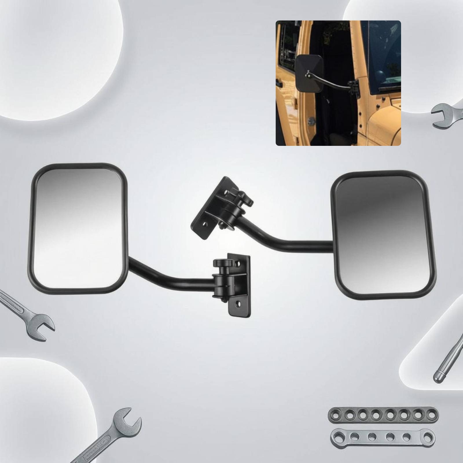Furniture Hardware Fitting - Specchietto Off Road Deurscharnier Spiegel Verstelbare