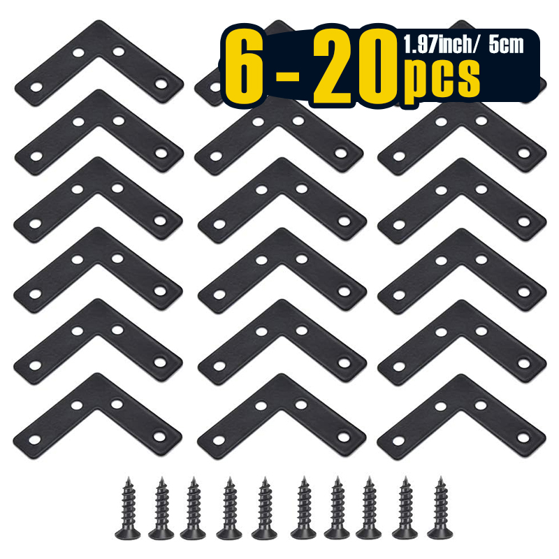 Shelf Bracket Pair - 6-20 stuks, 50 mm (1,97 inch)