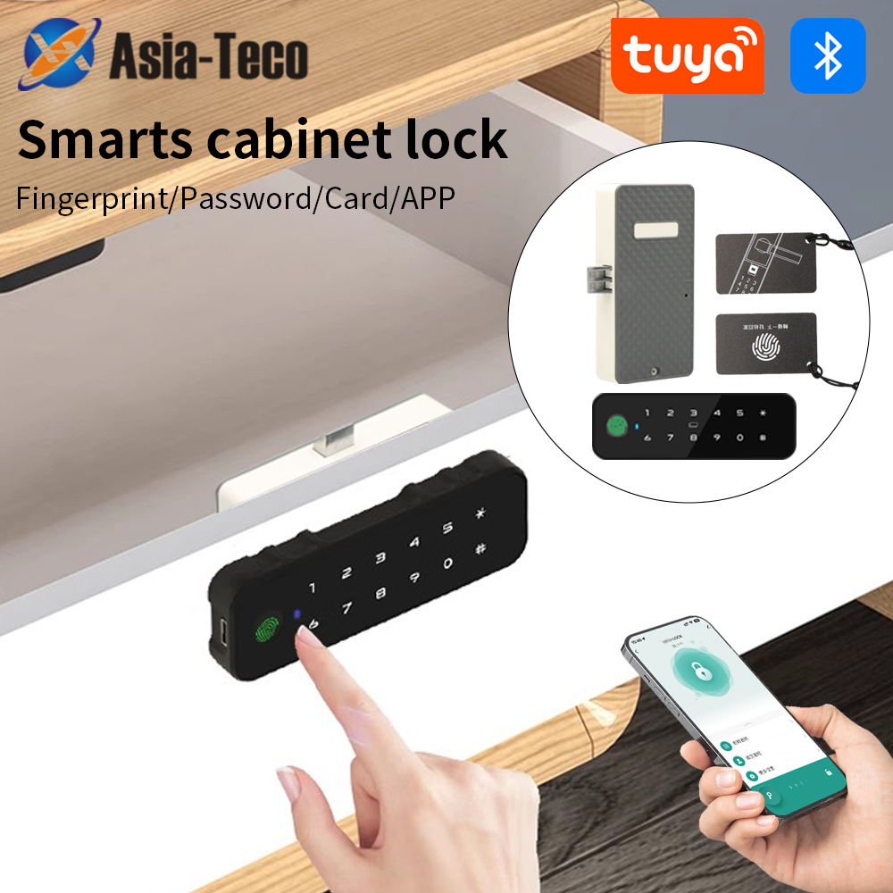 Furniture Home Hardware - Tuya Bluetooth Smart Houten Kast Vingerafdrukslot