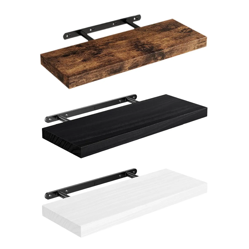 Shelf Bracket Pair - Zwevende wandplank, decoratief, stevig, multifunctioneel, met