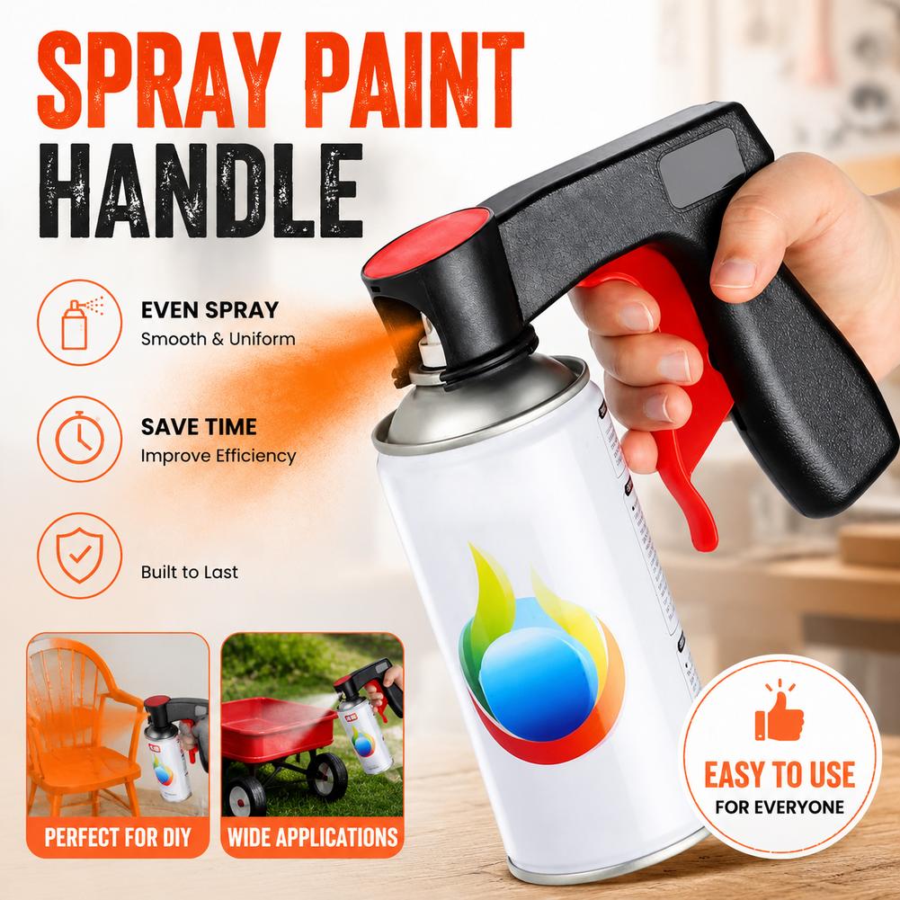 Universal Furniture Hardware - Polijstlak Spuitpistooladapter Instant Aerosol Trigger Handle