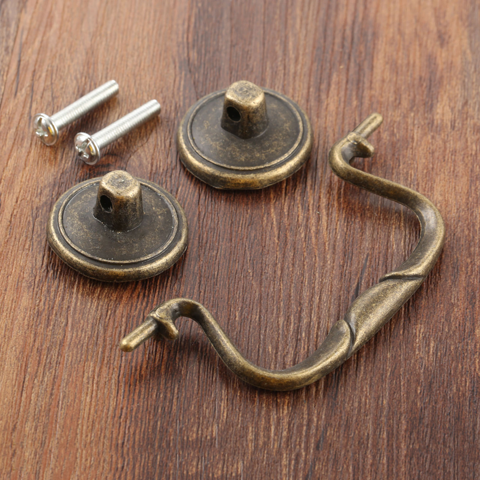 Furniture Hardware Shop - 1pc Vintage Plastic Pull Haldles Met