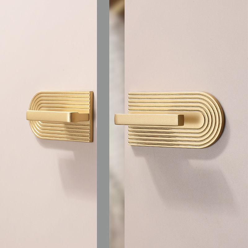 Furniture Hardware High End - Gouden kastdeurgrepen Moderne eenvoudige kastdeur Lade