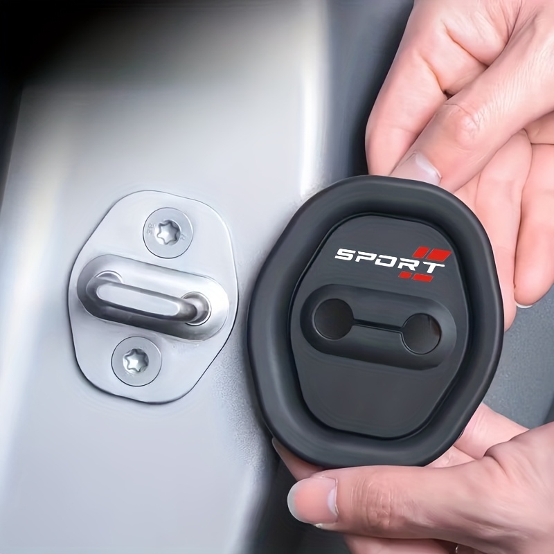 Universal Furniture Hardware - 4-delige universele auto siliconen deurslot gespbeschermer