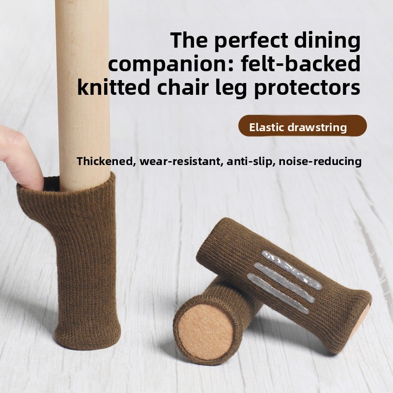 Furniture Hardware Brackets - 16 stuks verdikte vilten stoelpootdoppen, slijtvaste