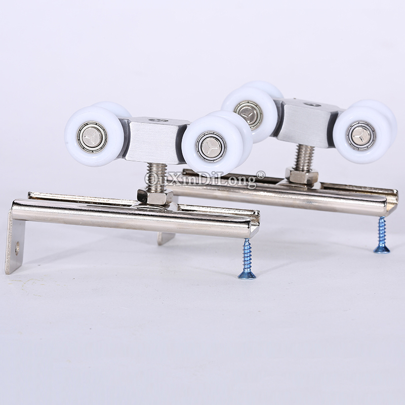 Furniture Hardware Brands - Gloednieuwe 2 STKS Zware Schuifdeur Rollers