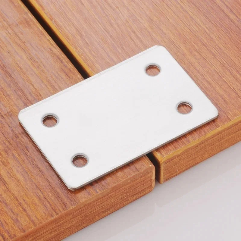 Furniture Joinery Hardware - 10 Stuks Rvs L-Vormige Bevestigingsbeugels Quick
