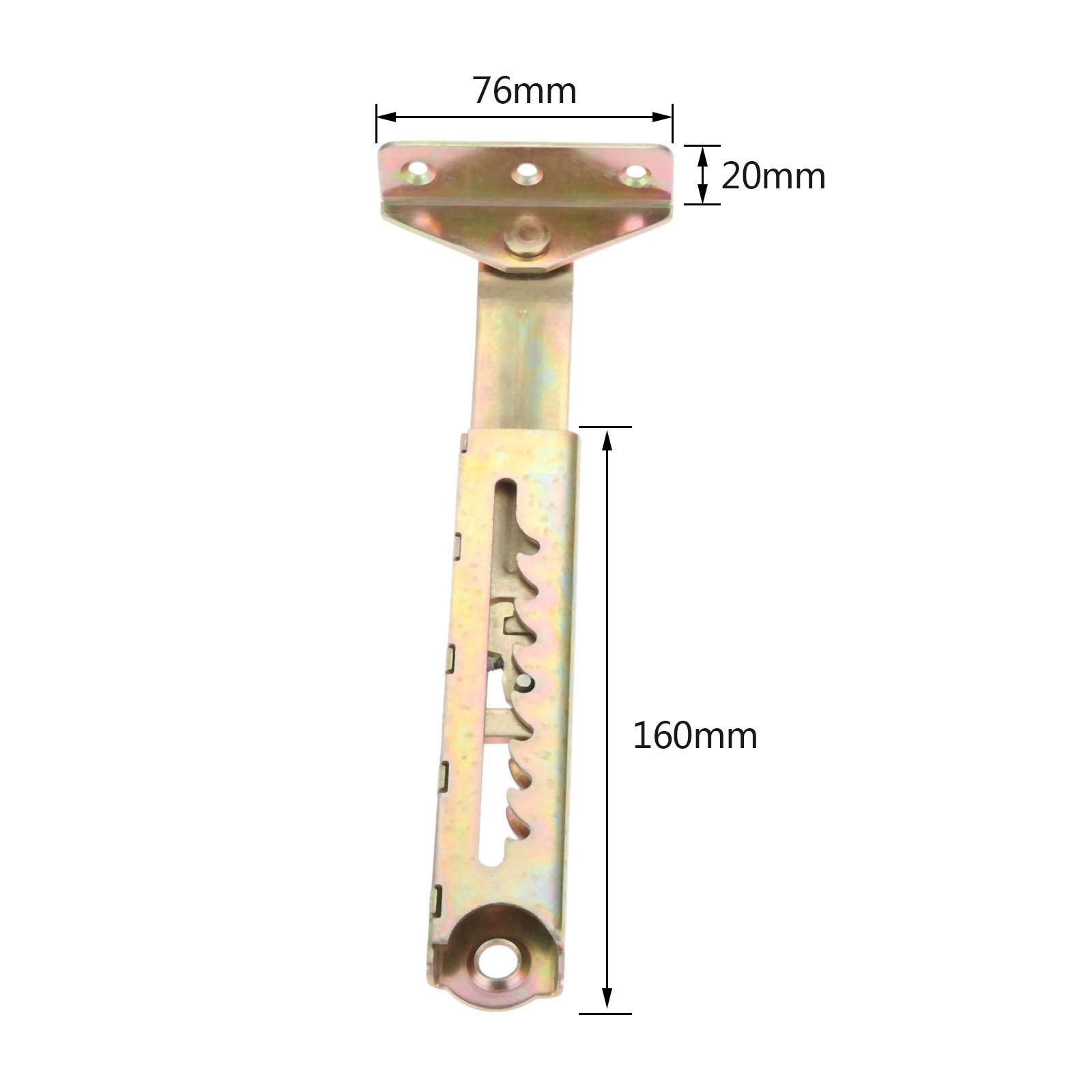 Furniture Joinery Hardware - Opklapbare banklift-scharnier verstelbare hoek ijzeren hardware