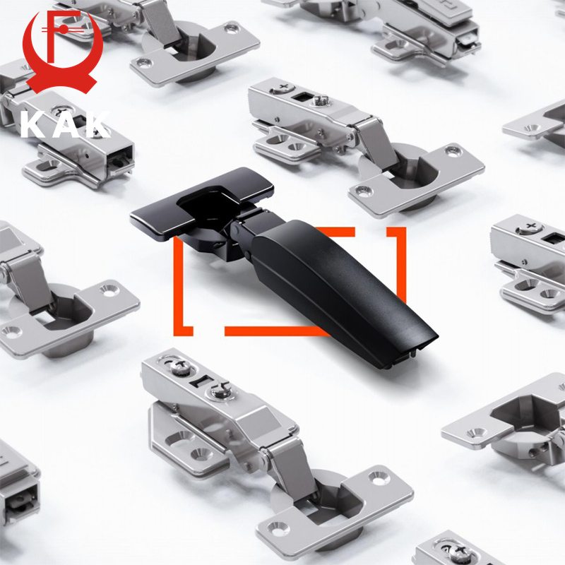 Furniture And Kitchen Hardware Fitting - Kak 2Pcs Keukenkast Scharnieren Verborgen Zwarte