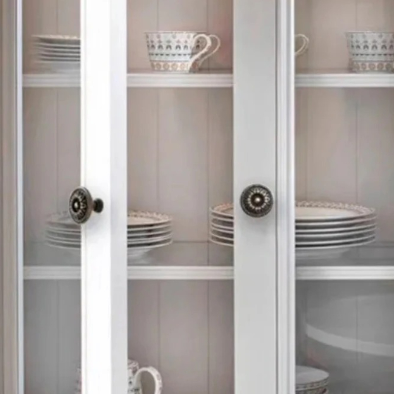 Furniture And Kitchen Hardware Fitting - 2 Stuks Brons Tone Retro Legering