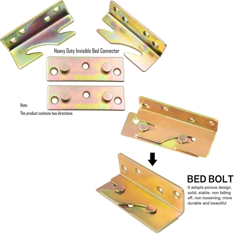 4 sets zware bedrailbeugels ni - Furniture Hardware Fitting recensie en prijs