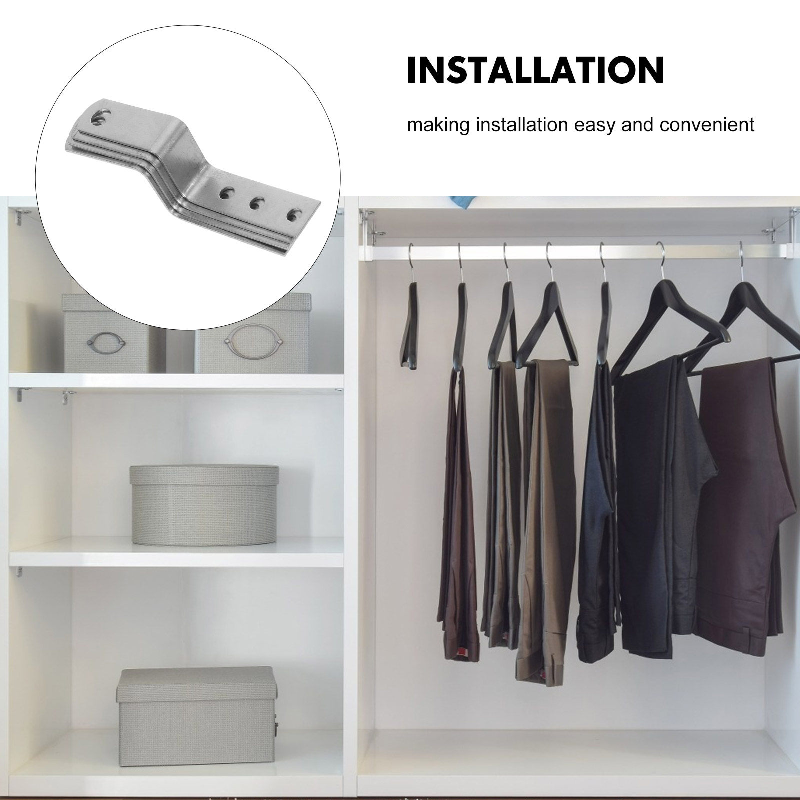 4 stuks stevige metalen Z-beug - Furniture Hardware Photos recensie en prijs