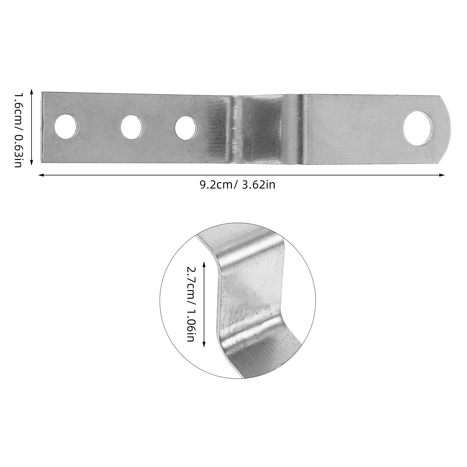4 stuks stevige metalen Z-beug - Furniture Hardware Photos recensie en prijs