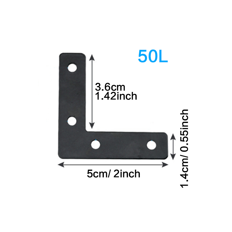 6-20 stuks, 50 mm (1,97 inch)  - Shelf Bracket Pair recensie en prijs