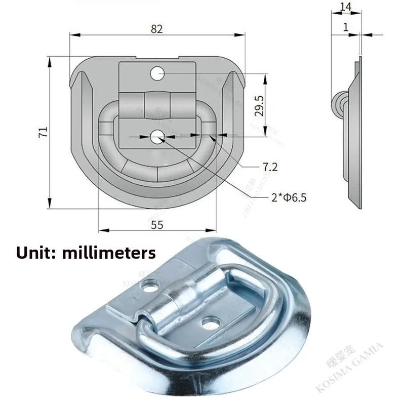 Universele motorfiets grondank - Universal Furniture Hardware recensie en prijs