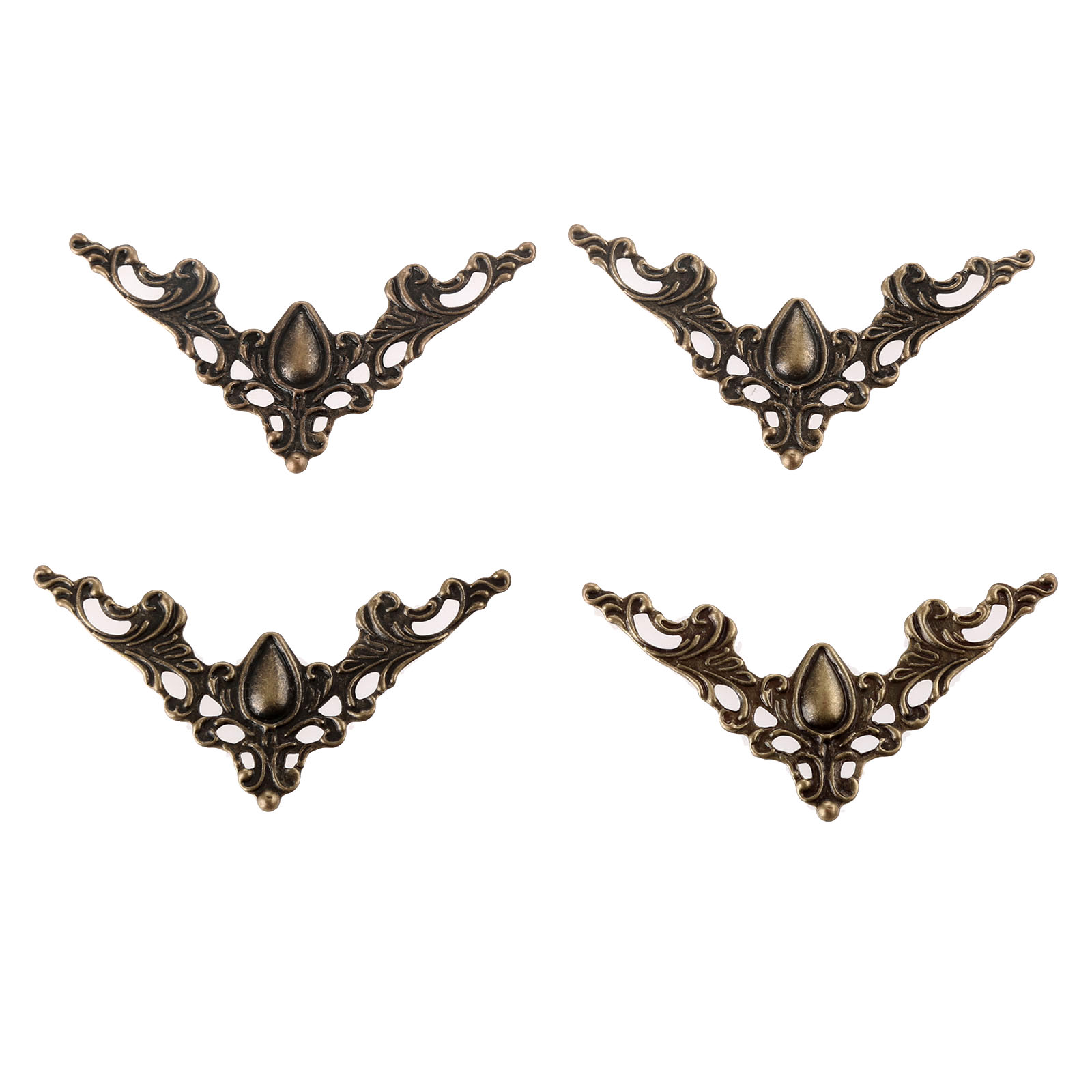 20 Stuks Vintage Doos Hoek Beu - Furniture Hardware Photos recensie en prijs