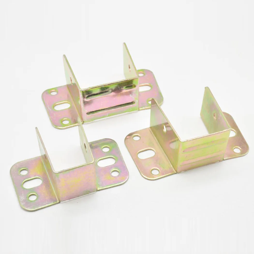 2 stks U-vormige Metalen Bedbe - Furniture Joinery Hardware recensie en prijs