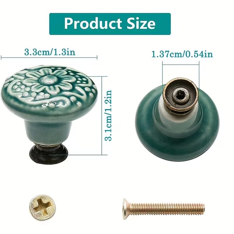 12 stuks keramische kastknoppe - Furniture Home Hardware recensie en prijs