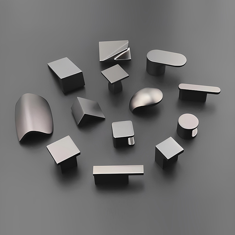 1 STKS Zwart Nikkel Matgrijs G - Furniture Hardware High End recensie en prijs