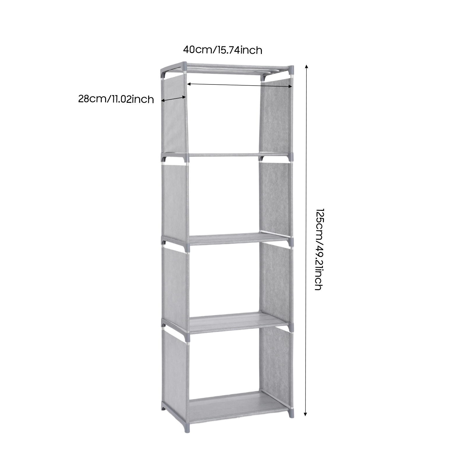 Verticale open boekenplank Rec - Furniture Hardware Photos recensie en prijs