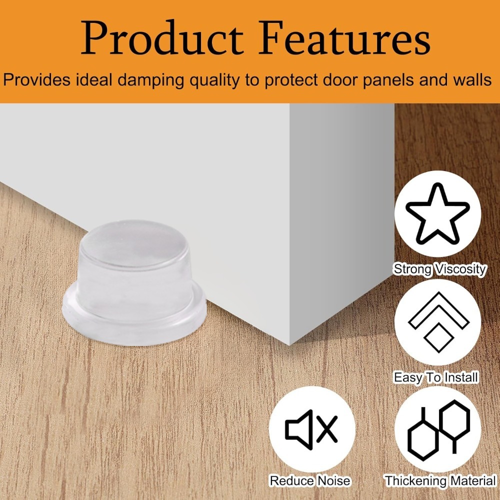 Siliconen deurstopper muurbesc - Furniture Hardware Latch recensie en prijs