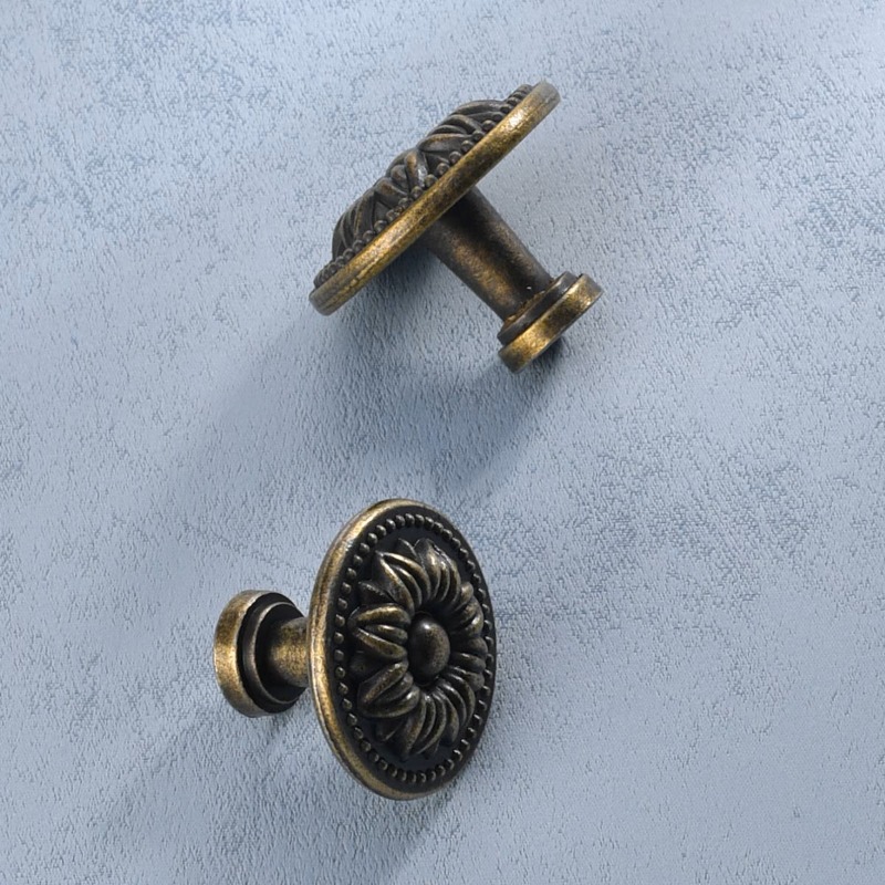 2 Stuks Brons Tone Retro Leger - Furniture And Kitchen Hardware Fitting recensie en prijs