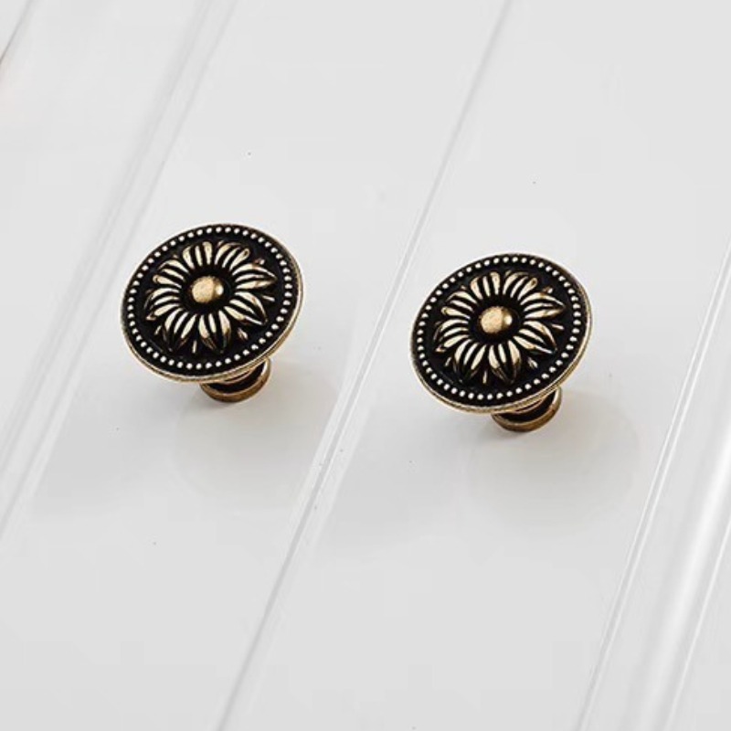 2 Stuks Brons Tone Retro Leger - Furniture And Kitchen Hardware Fitting recensie en prijs