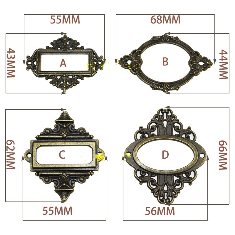 3Pcs Antieke Gesneden Accessoi - Furniture Hardware Photos recensie en prijs
